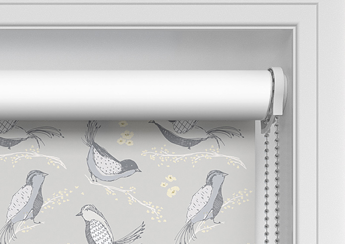 Bluebirds, Warm Grey - Twist&Fit Roller Blind - Image 11